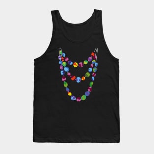 Necklace Tee, Catenary Curves Tank Top